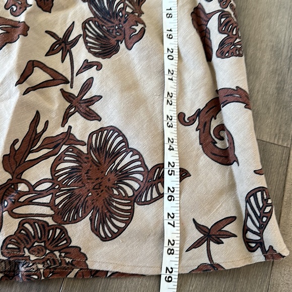 Russ Berens Malibu- USA 100% linen skirt - Picture 4 of 9